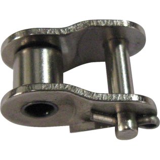 Daido® Offset Link (Half Link), Single Strand, Steel, Nickel Plated, Industry - 1443448