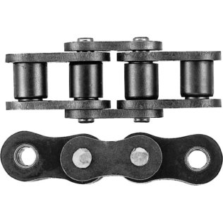 Daido® Roller Chain, Single Strand, Steel, Industry No. 35 - 85354