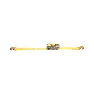 LiftAll® LoadHugger™ Web Tiedown, with Ratchet, Yellow, 27' Length - 90309