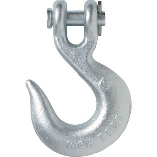  Grade 43 Clevis Slip Hook, 1/2", 9,200 lb WLL - 1424860