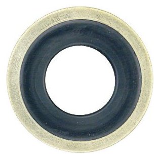  Steel Drain Plug Gasket with Rubber Seal 1" - 1502576