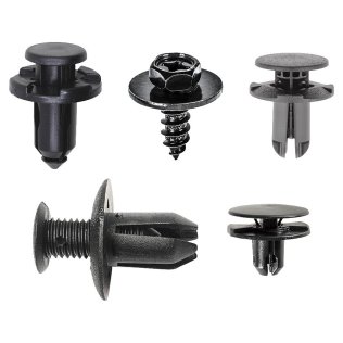  Engine Cover Clips and Fastener Assortment - 1636576