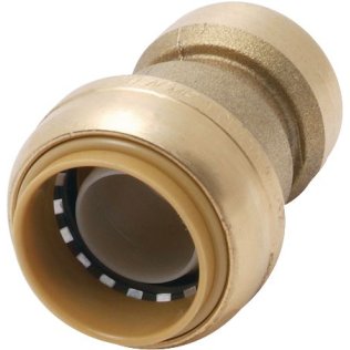 SharkBite® Lead Free Instant Reducing Coupling 3/8 x 1/2" - 1401705