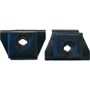  Front Bumper Clip Plastic Black 25mm - P85360
