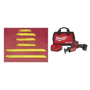  Milwaukee® M12 FUEL™ HACKZALL® Reciprocating Saw Kit with Hardflex® Ge - 1632711