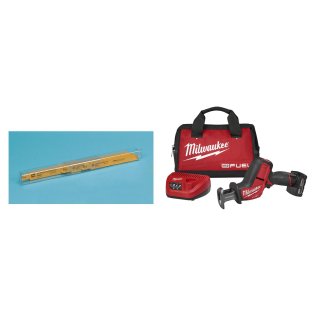  Milwaukee® M12 FUEL™ HACKZALL® Reciprocating Saw Kit with Hardflex® Ge - 1632713