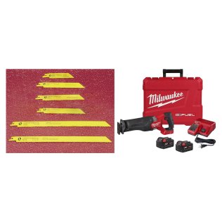  Milwaukee® M18 FUEL™ SAWZALL® Reciprocating Saw Kit with Hardflex® Gen - 1632723