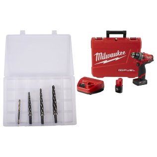  Milwaukee® M12 FUEL™ 1/2" Drill Driver Kit with Cryocut Reamer Set - 1633881
