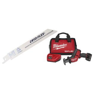  Milwaukee® M12 FUEL™ HACKZALL® Reciprocating Saw Kit with Cryoflex Rec - 1633861