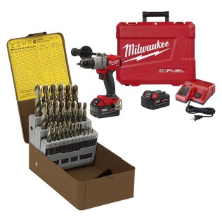  Milwaukee® M18™ FUEL 1/2" Hammer Drill Kit with Regency® Screw Machine - 1632801