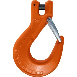 CM® Clevlok Sling Hook with Latch, Grade 100, 1/2", 15,000 lb WLL - 1429740