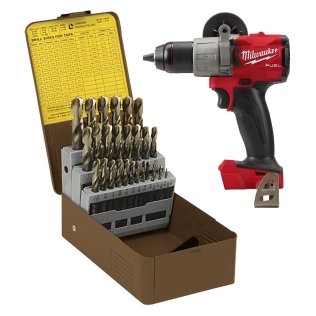 Milwaukee® M18 FUEL™ 1/2" Drill Driver with Regency® Screw Machine Len - 1632753