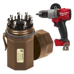  Milwaukee® M18 FUEL™ 1/2" Hammer Drill/Driver with Regency® Jobber Len - 1632780