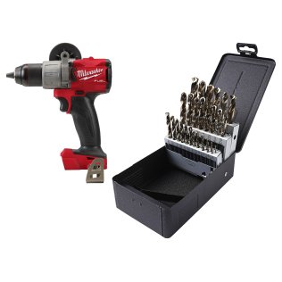  Milwaukee® M18 FUEL™ 1/2" Drill Driver with Cryobit Maintenance Drill - 1633885