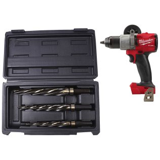  Milwaukee® M18 FUEL™ 1/2" Drill Driver with Cryocut Reamer Set - 1633896