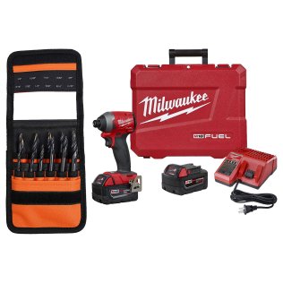  Milwaukee® M18 FUEL™ 1/4" Hex Impact Driver Kit with CryoBoost 1/4" He - 1633941