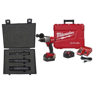  Milwaukee® M18 FUEL™ 1/2" Drill Driver Kit with Cryostep Reamer Set - 1633908