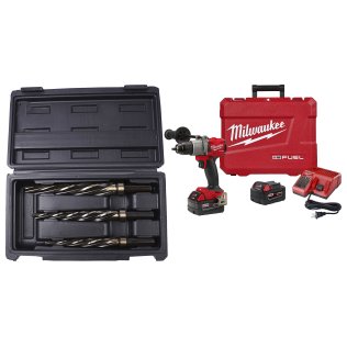  Milwaukee® M18 FUEL™ 1/2" Drill Driver Kit with Cryocut Reamer Set - 1633910