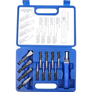  Lock And Load Interchangeable Small Punch and Chisel Set, 13pc - DY81410050