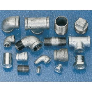 Malleable Iron Fittings Assortment Kit 493Pcs - LP501