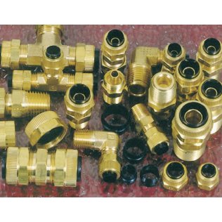  Polytite Brass Fittings Assortment Kit 188Pcs - LP244BL