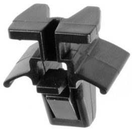  Grille Clip Nylon Black 15.5 x 11mm - 1224104