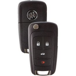  Buick Logo Flip Key 4 Button - 1523377