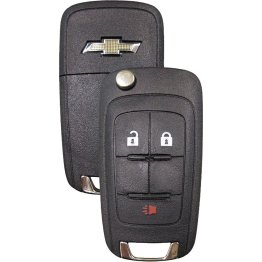  Chevrolet Logo Flip Key 3 Button - 1523381