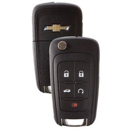  Chevrolet Logo PEPS Key 5 Button - 1523385