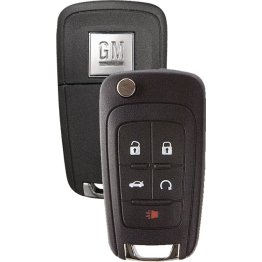  GM Logo Flip Key 5 Buttons - 1523394
