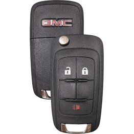  GM Logo Flip Key 3 Buttons - 1523395