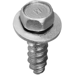  Hex Head Tapping Screw with 21/32" Washer - 2522