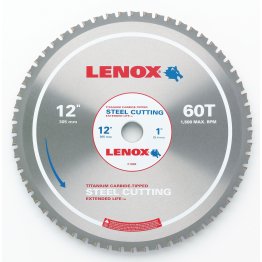 Lenox® Circular Saw Blade for Mild Steel 12" - 1329105