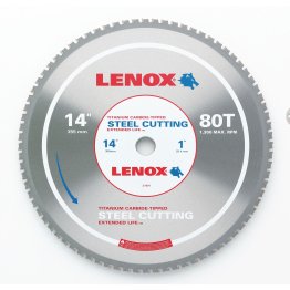 Lenox® Circular Saw Blade for Mild Steel 14" - 1329106