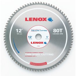 Lenox® Circular Saw Blade for Thin Steel 12" - 1329110