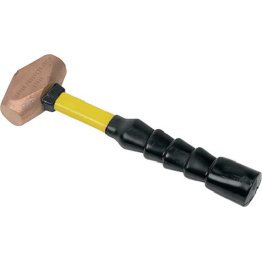  Hammer, Non-Sparking Brass, 2.5lb Head Weight - 27844