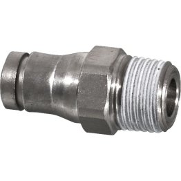 Legris Push-to-Connect Connector Brass 5/32 x 1/8" - 28272