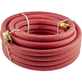 Lawson Air/Water Hose Assembly 1/4" x 25' Red - 41453