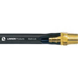 Lawson Low Pressure Push-/Lock-on Hose Rubber 3/4" Black - PL12101B12