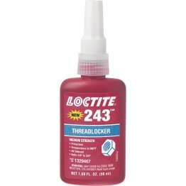 Loctite® 243™ Primerless Threadlocker Blue 50ml - 1166412