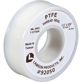 Lawson PTFE Pipe Thread Seal White 1/2 x 520" - 92050