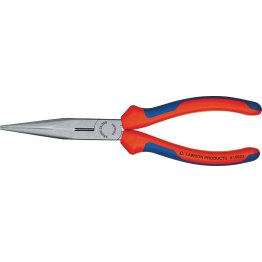 Knipex Plier, Long Nose Cutting, 8" - 15533