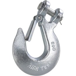  Grade 43 Clevis Slip Hook with Latch, 5/16", 3,900 lb WLL - 1424854