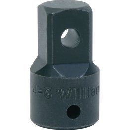 Williams® Impact Socket Adapter, 1/2" Drive, 3/4M x 1/2"F - 19163