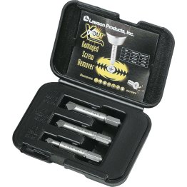 X-Out® Damaged Screw Extractor Kit Number 6 to 14 - 27226