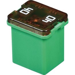  Low-Profile JCASE High Amp Fuse 40A Green - 41651