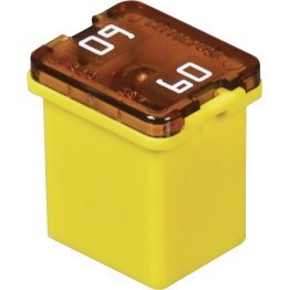  Low-Profile JCASE High Amp Fuse 60A Yellow - 41653