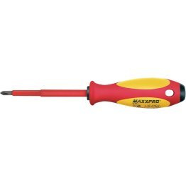 MAXXPRO®plus Screwdriver, Insulated, Phillips, #0 x 2-3/8" - 42383