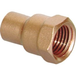  Copper Sweat Fitting Adapter Female 3/8-18 Fitting - 87937