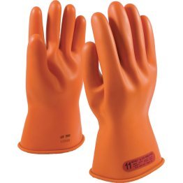 Novax® Rubber Insulating Gloves, Class 0, Sm - 1375464